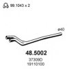 TALBO 19110100 Exhaust Pipe